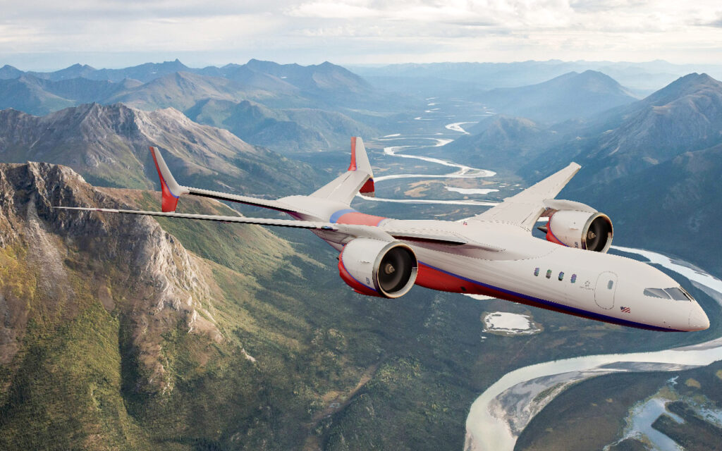 Structure of an aircraft An example of a fixed-wing aircraft