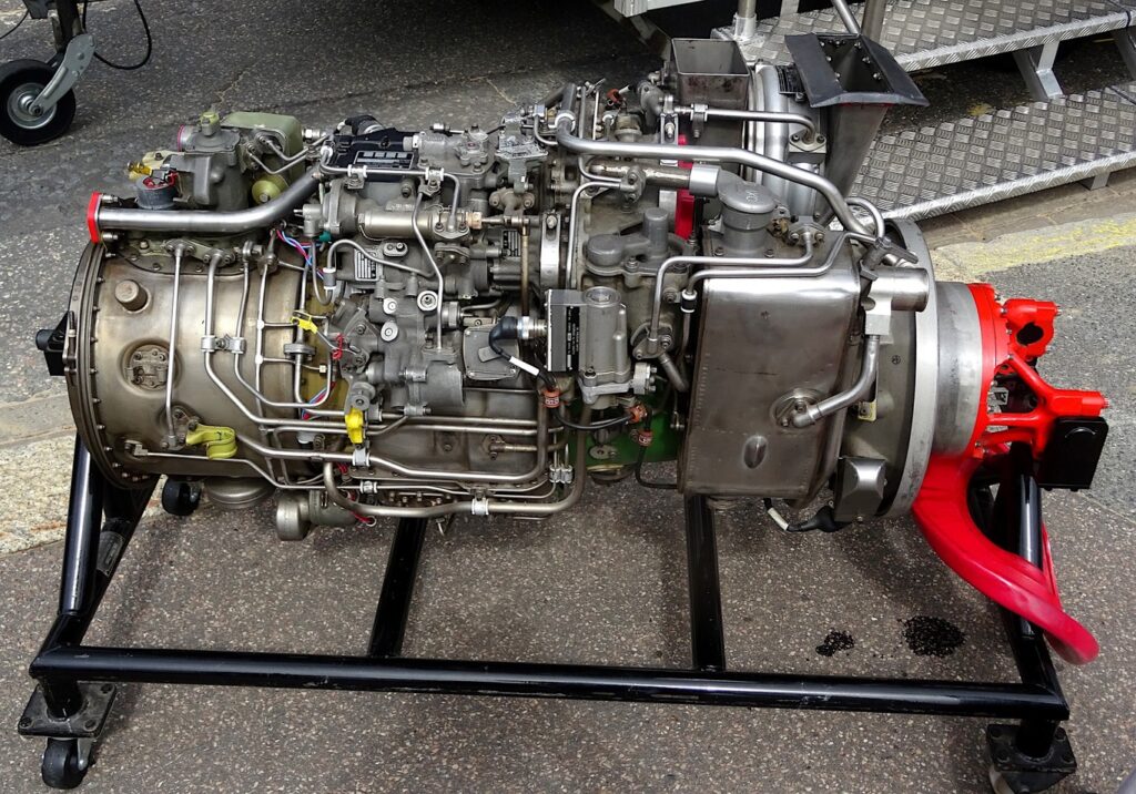 Helicopter engine